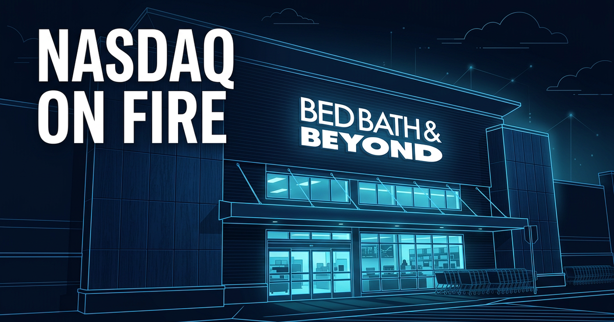 BBBY Is Back And The Nasdaq & Amex Are On Fire! Learn How To Take Advantage