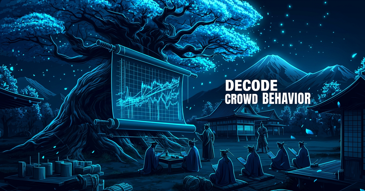 Supply and Demand in Stock Trading: Understanding Crowd Behavior