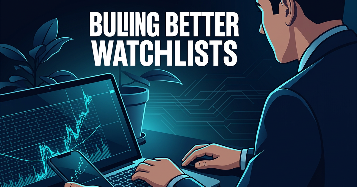 How To Create A Day Trading Watchlist