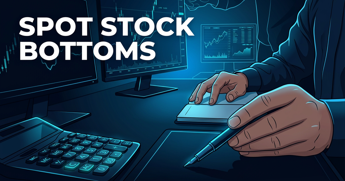 How To Know if a Stock is About To Bottom Out